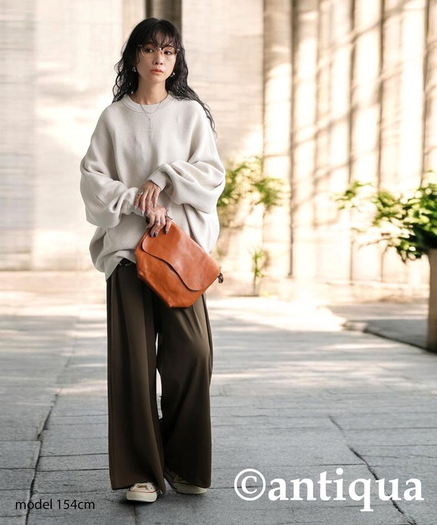 Antiqua Cotton Dolman Knit One Size 01 Ecru Women's PN-00490