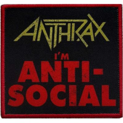 Anthrax Anti-Social Patch
