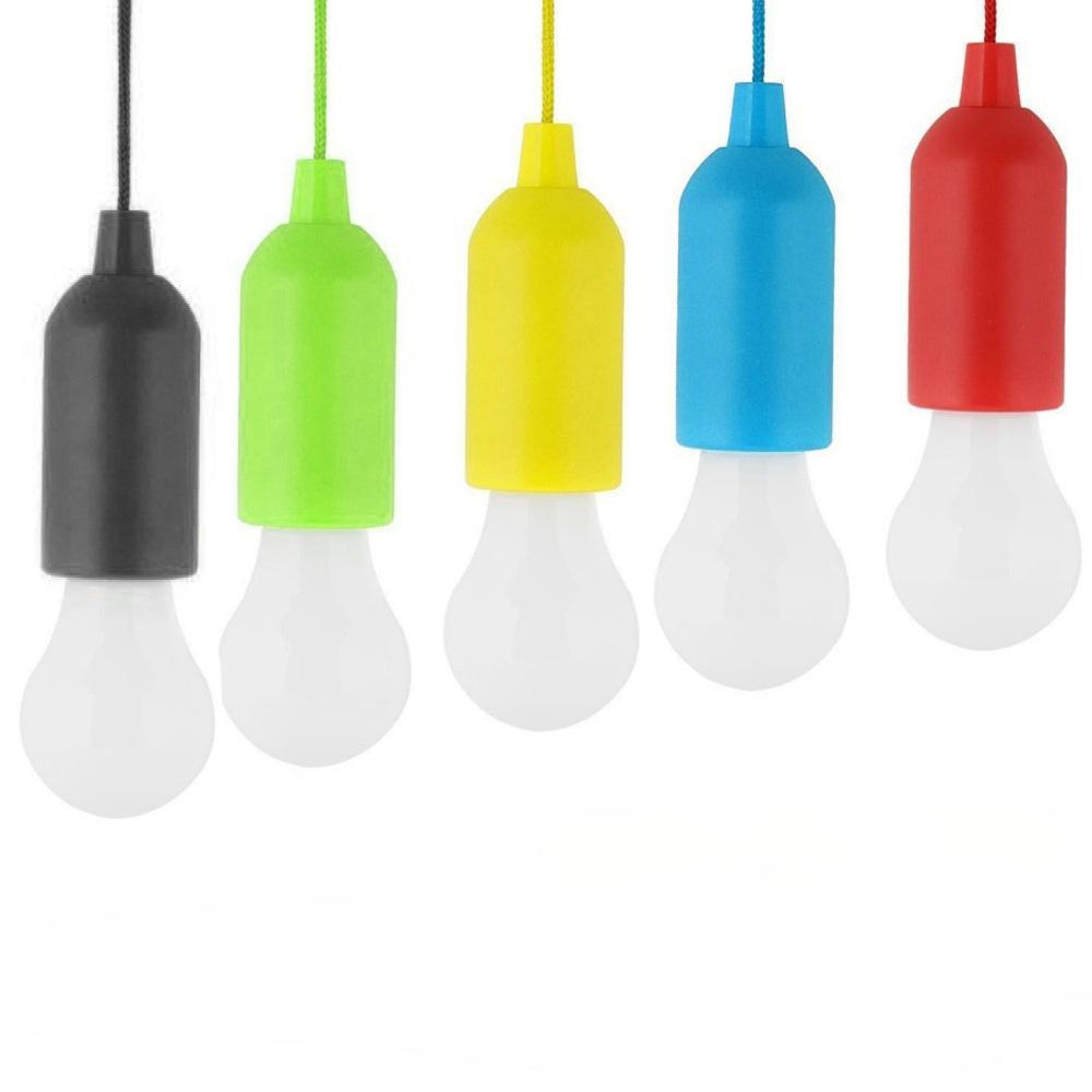 Outdoor Camping LED Rope Lamp Retro Lighting Convenient Multi-color Tent Lamp Rope Light Bulb Nightlight