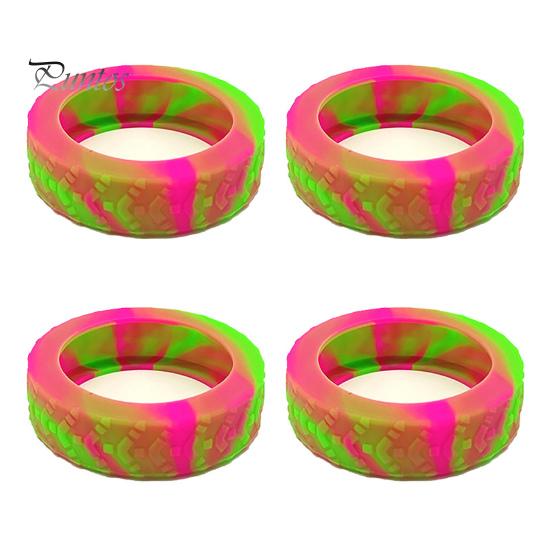 

4 шт. силиконовые чехлы на колеса для багажа, увеличивающие трение, уменьшающие шум, защита колес для багажа, чехол на колесо для чемодана, дорожные аксессуары