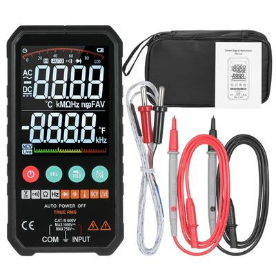 Digital Multimeter Large Screen Universal Tester for Testing Voltage Current Resistance Diodes Capacitance Temperature