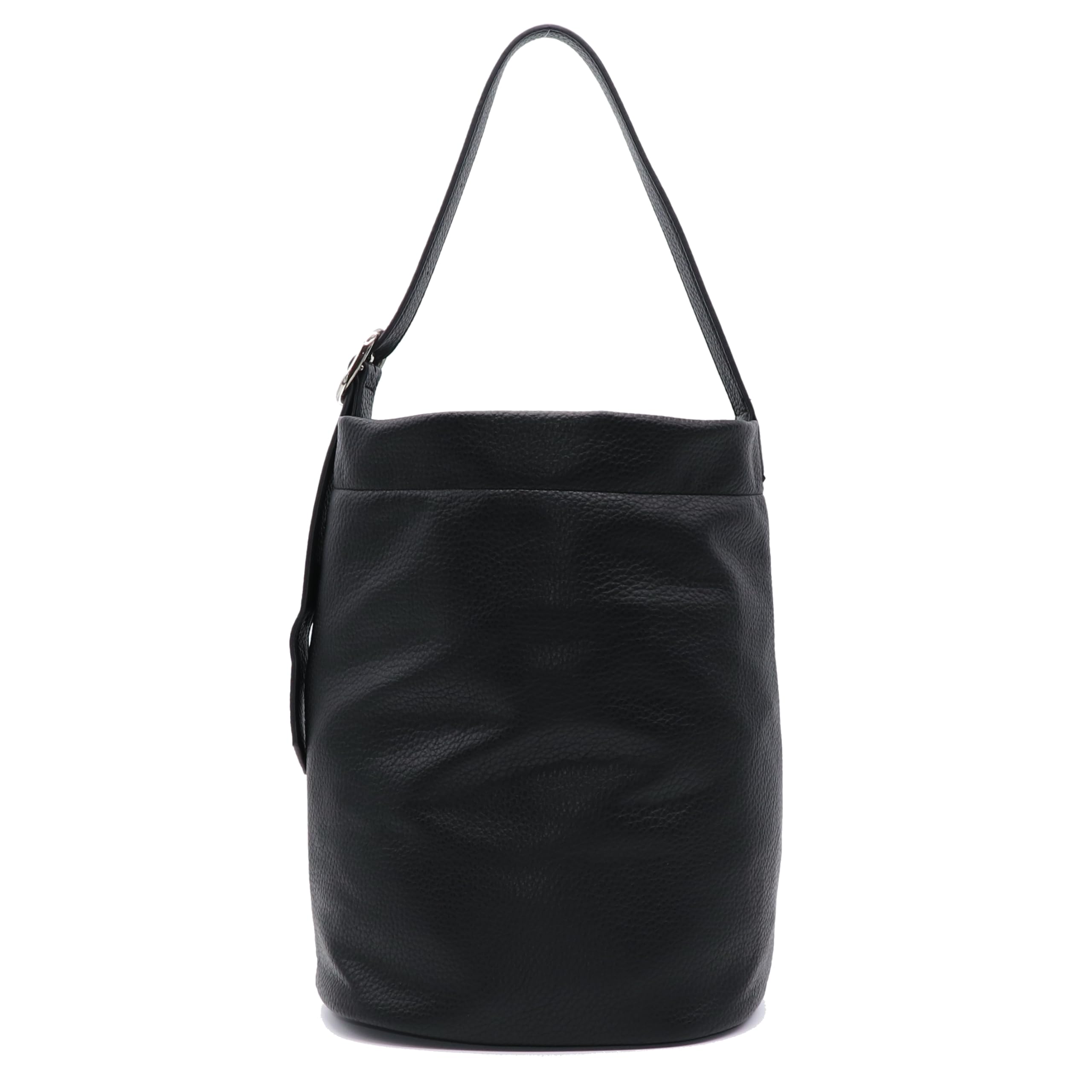 

Guccio Италия 12-1177 (ЧЕРНЫЙ) Сумка-тоут ведро на одно плечо, Стильная женская из ПУ кожи