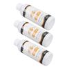 3 Bouteilles 100ml Liquide Nettoyant Bijoux Solution d'Entretien de Surface Agent Nettoyant Décontaminant pour