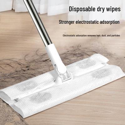 Electrostatic Dust Removal Mop Cloth - Disposable Wet Wipes for Floor Cleaning