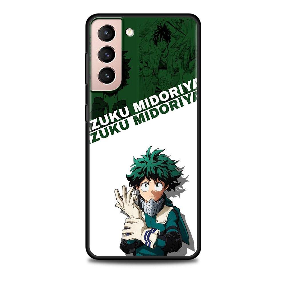 Mein Hero Academia Midoriya Izuku Comics Für Samsung Galaxy S22 S21 S20 Ultra FE S22 S21 S20 S10 S9 S8 Plus 5G S10e S7 Rand Fall