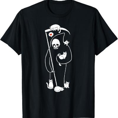 Death Is A Cat Person T-Shirt