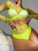 Fishnet Strapless Dress Sexy Tight Lingerie For Women Black Nightdress Sexiest Fishing Net See Through Hollow Underwear
