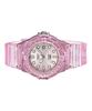 Casio POP Analog Resin Strap Silver Dial Translucent Quartz LRW-200HS-4EV 100M Women's Watch
