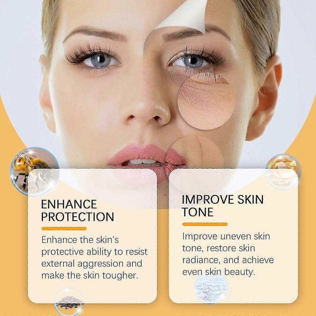 Bee Venom Wrinkle Removal Cream, Bee Venom Anti-Wrinkle Firming Cream, Bee Venom Cream, Moisturizing & Hydrating Skin, Lifting & Recovery for All Skin