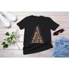 Christmas Library Tree Librarian Book Lover T Shirt