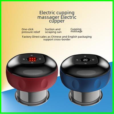 Kabelloser intelligenter Vakuum-Schröpf- und elektrischer Schabemassager mit Wärme