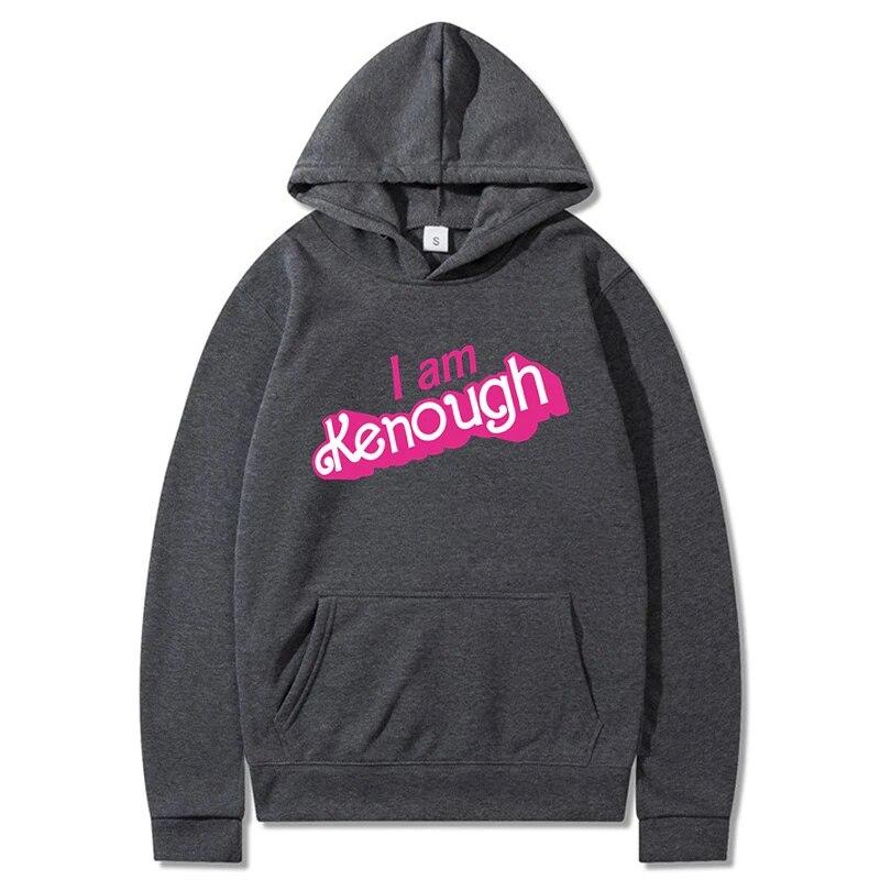 Women Barbiecore Movie Kenough Sweatshirts Men Fashion Graphic Printed Harajuku Streetwear Hooded Pullovers