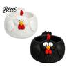 Controsoffitto Cucina Rustico Portaoggetti Ciotola Pollo Divertente a Forma di Gallina Salvaspazio Piatto da Portata Stile Cesto Uova Ceramica per Uova Fresche Cesto Decorativo