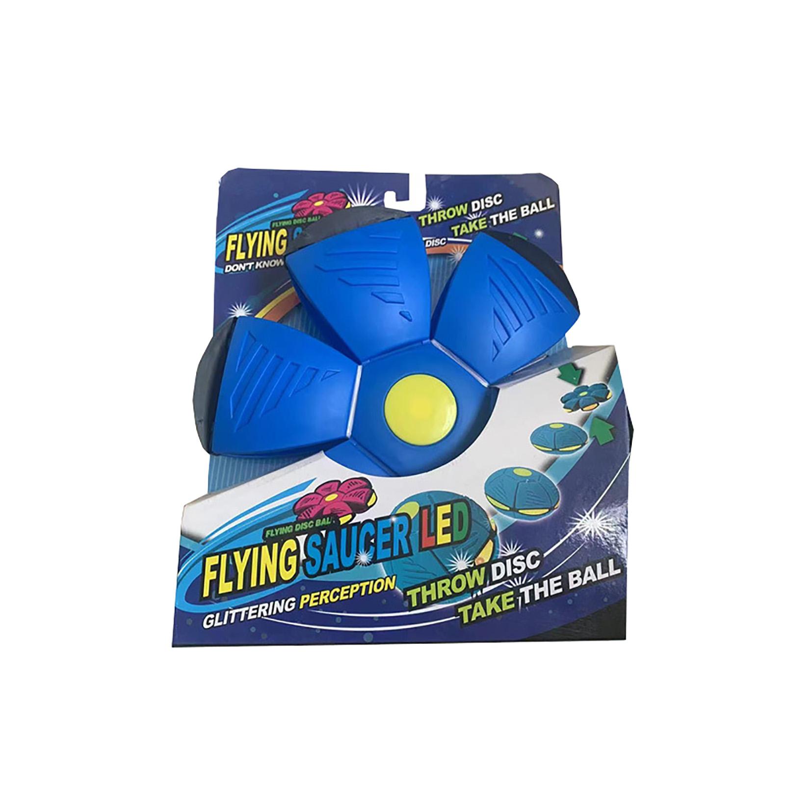

Children s Decompression Exhaust Deforms The Decompression Flying Saucer Ball One Size синий