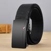 Casual Men's Nylon Belt Woven Canvas Breathable Automatic Buckle Belt For Men Outdoor Sports Strap Fashion Jeans Belt