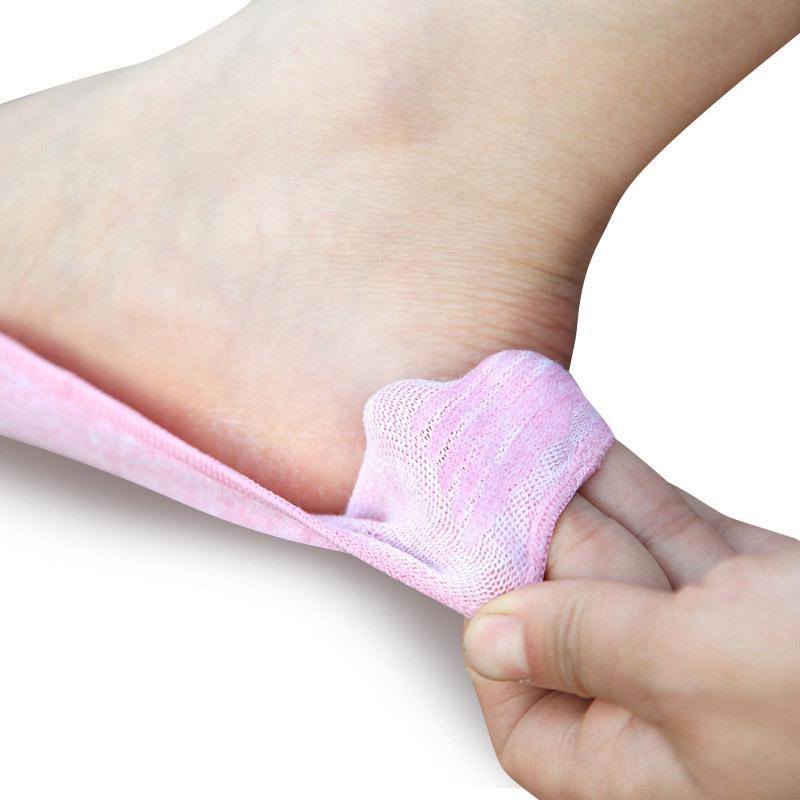 Summer New Women's Low-Cut Cotton Five-Toe Socks with Non-Slip Silicone