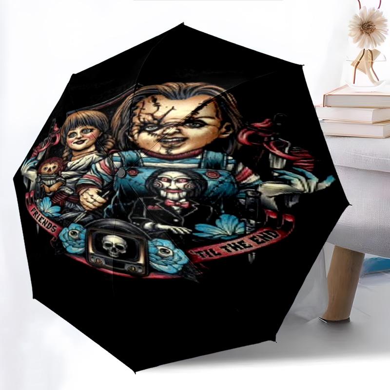 Chucky's Deadly Return Folding umbrella Umbrella Suitable for all seasons travel Umbrella Gift