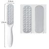 1pc Stainless Steel Foot File Double-Sided Foot Rasp Callus Remover Professional Pedicure Tools Foot Scrubber Dead Skin Remover