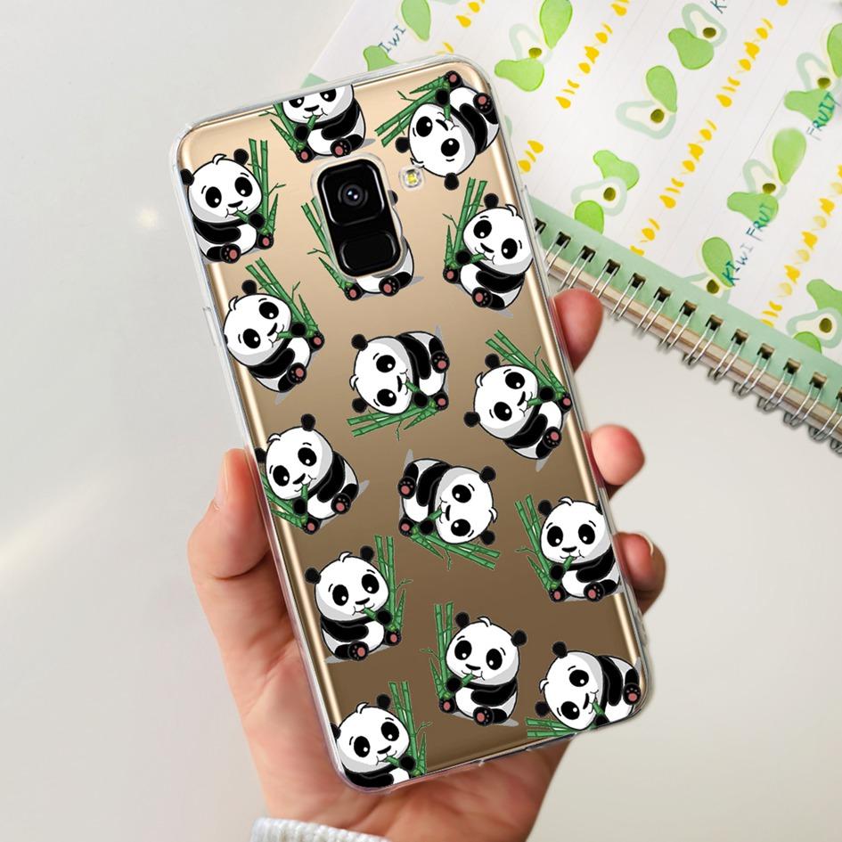 Für Samsung Galaxy A8 2018 / A8 Plus 2018 Hülle A530F A730F Silikonhülle Beliebte Pusteblumen Hülle Weiche TPU Handyhülle Schutzhülle