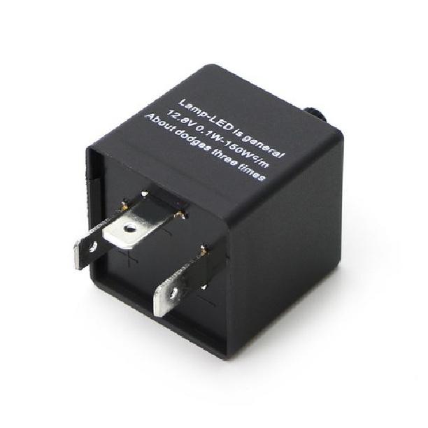 3-Pin CF-13 CF13 EP34 Electronic Flasher Relay Fix w/Speed Adjustable Function