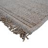 Jute-look Rug with Beige Stripe Pattern 120x160