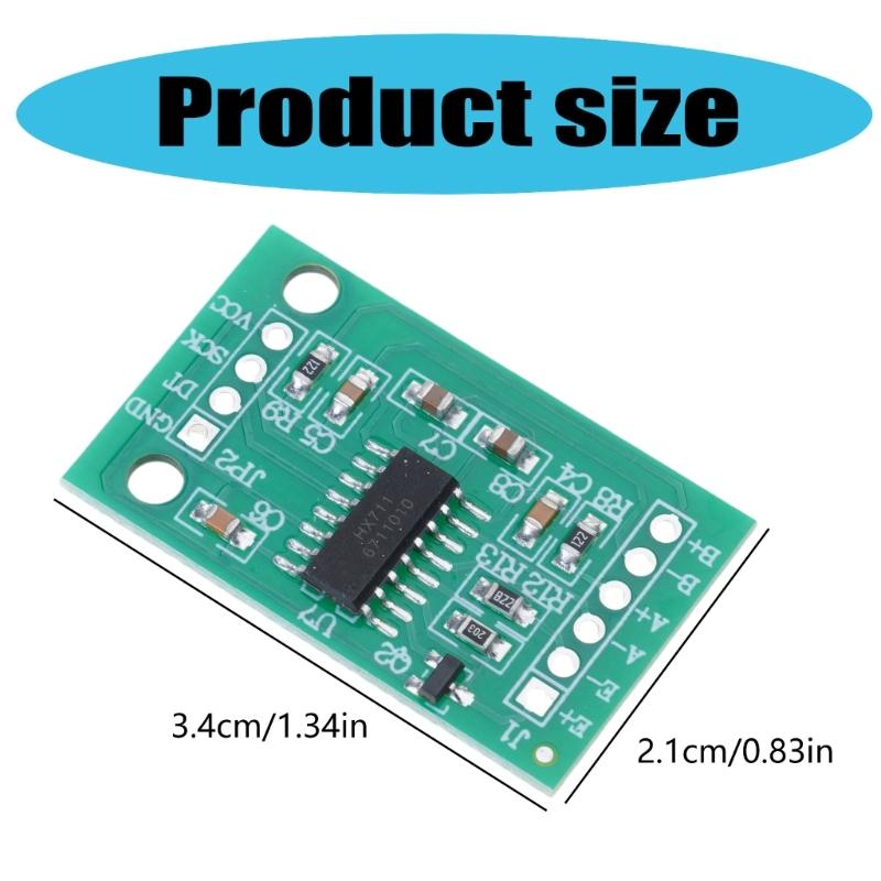 HX711 Load Cell Amplifier Module Load Cell Weight Sensors Double Channel 24Bit A/D Converters For Raspberry Projects