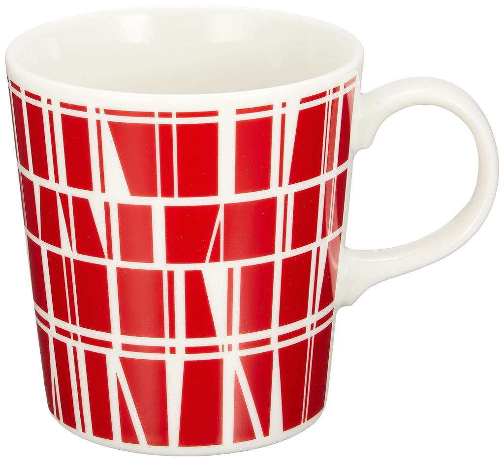 Finlayson Corona Mug, Red, FIN10-1-11