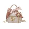 Mini bag spring and summer niche embroidery thread chain bag women's new high-end portable shoulder messenger bag