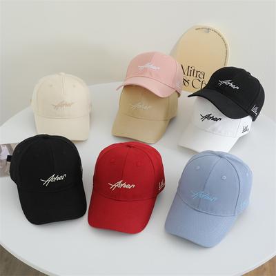 Soft Top Baseball Cap Women Spring and Autumn Fashion Personality Simple Street Sun Protection Baseball Cap Trendy Embroidered Sun Hat Women