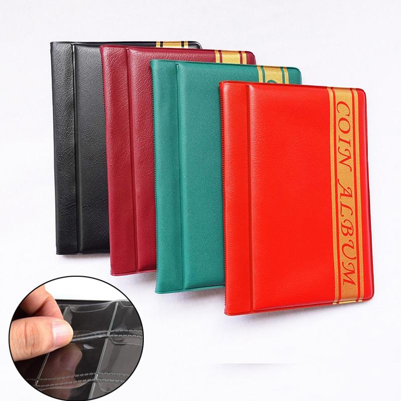 120 Pockets Coins Album Collection Book Commemorative Penny Coin Storage Album Book Collecting Coin Holders For Collector Gift