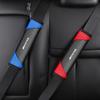 Leather Car Seat Belt Cover With Shoulder Pad Breathable PU Leather for Mercedes Benz GLB GLC GLS G63 W164 W140 W203 W210 W108