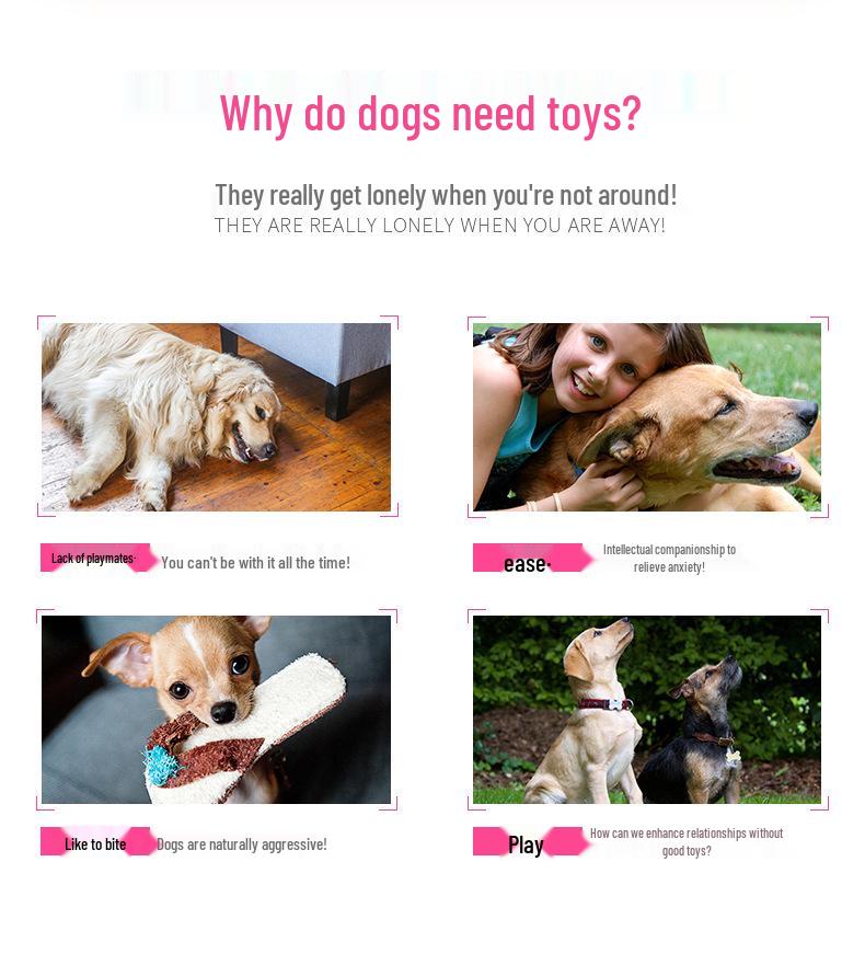 Plush Toy Frog & Hippo: Biteable Teething Toy for Dogs