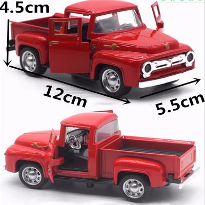 Christmas Ornaments Pickup Alloy Car Toy High Imitation Car Miniature Car Model