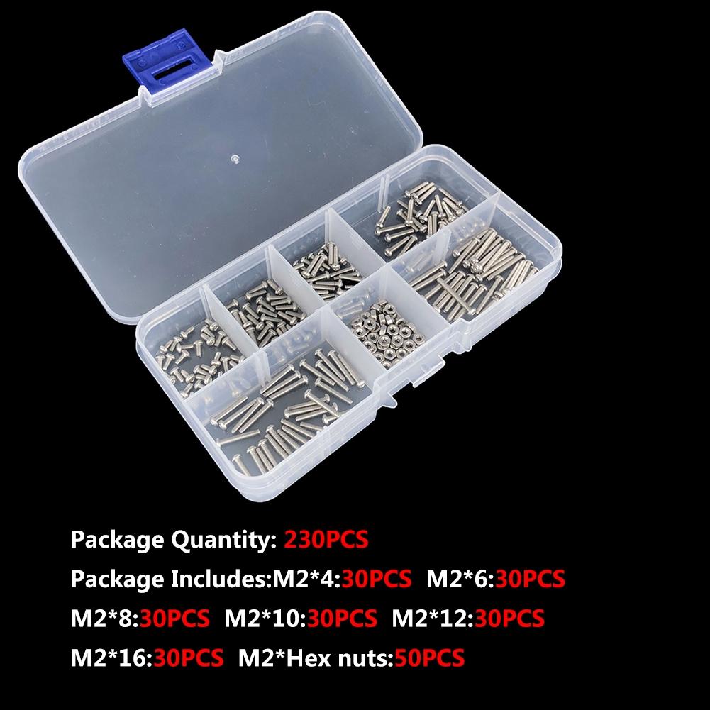 S maticemi a šrouby s vnitřním šestihranem z nerezové oceli 304