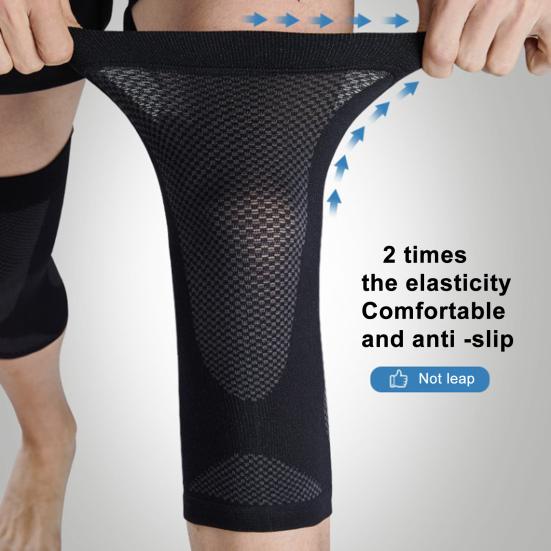 1 Pair Women Men Sport Knee Pads Pain Relief Running Yoga Dancing Knee Protector Brace Ultra-thin Breathable Knee