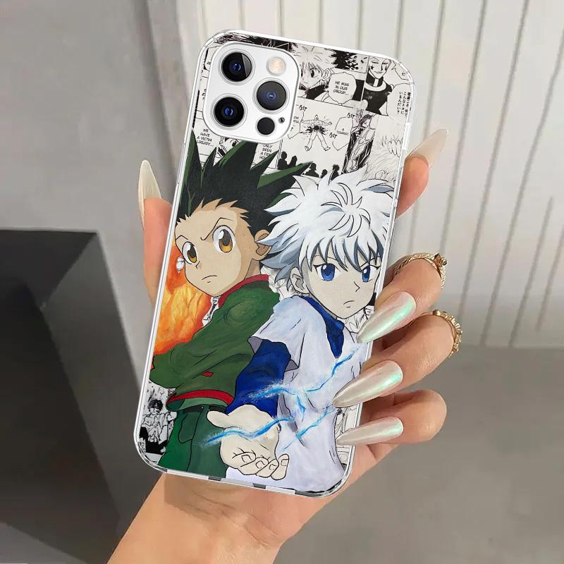 Hunter HXH Anime Phone Case for Iphone 17 Air 16 15 Plus 14 13 Mini 12 11 Pro Max 16E 7 8 SE 2020 Soft Funda Print Shell 17 Air