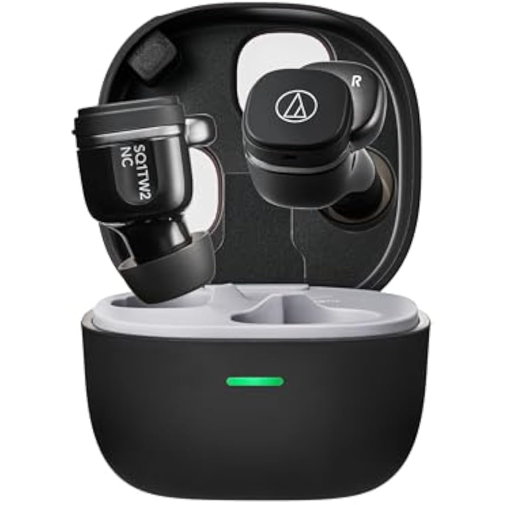 Audio-Technica ATH-SQ1TW2NC BK