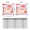 L-Lulu Pig Pillow Cover  Kawaii Pillow Case For Office Car Home Decor Print Cushion Cover Gift