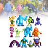 12 Unique Pvc Monster Dolls From Monster University Creative Figurines For Collectors