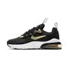 Air Max 270 RT Low Top Kids Lifestyle Shoes Black Gold Children Aged 3 7 Years Old Kids' BQ0102-018