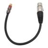 XLR Female To AV Female Cable 30cm Length 6mm Diameter XLR AV Adapter Cord for Mixer Microphone Amplifier