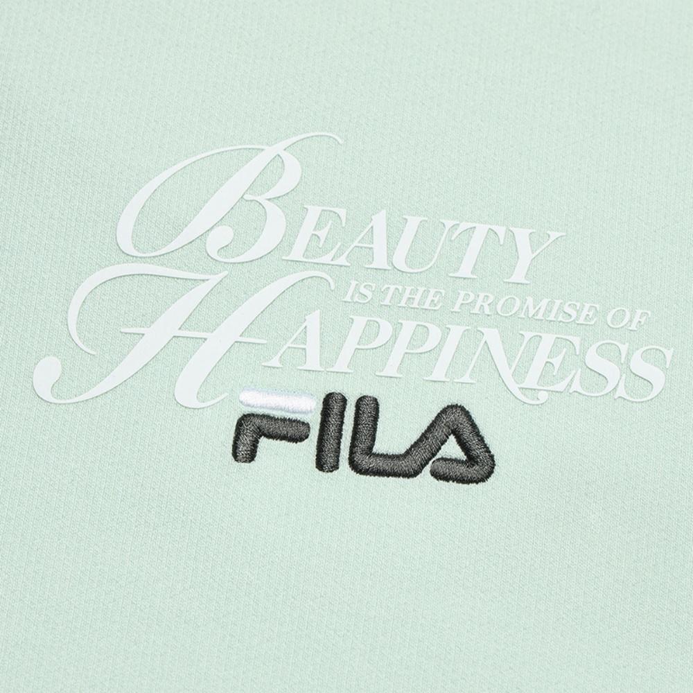 Fila Heritage Fashion Simple Sports Casual Versatile Comfortable Knitted Hoodie Women Hoodies Green F61W548201FLG
