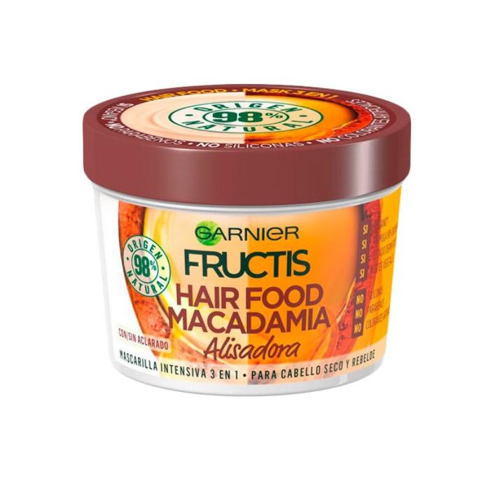 Garnier Fructis Hair Food Macadamia Glättungsmaske 390 ml