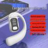 High-End Wireless Single-Ear Bluetooth Headset with Ear-Hook Design, Superior Bass, and Long Battery Life