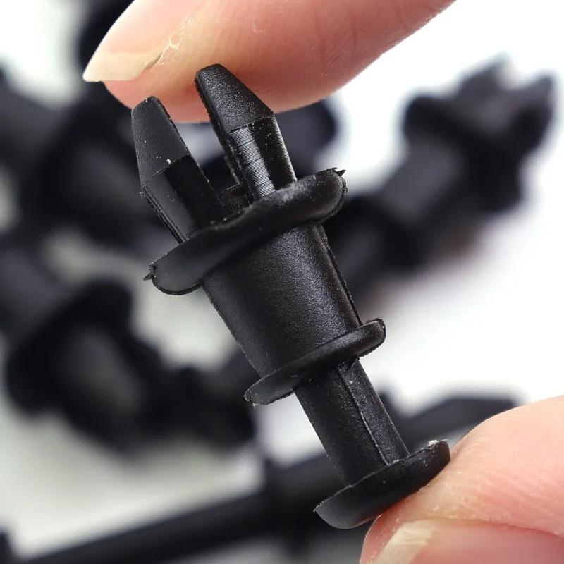 Auto Retainer Clips Buckle Interior Trim Car Door Liner Fixed Clamp Black Vehicle Trunk Luggage Cargo Rack Hook Fastener