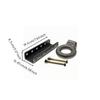 Tow Loop Hitch with Mounting Plate Metal Hardware Wear Resistant