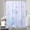 Turtle Shower Curtain Beach Starfish Themed Bathroom Curtain Practical Elegant Underwater Seahorse Bathroom Curtain for Bathroom