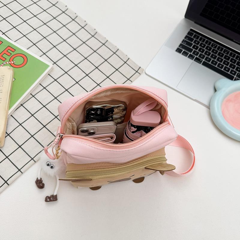 Geantă de umăr de desene animate pentru femei, geantă crossbody pentru studenți