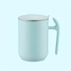 550ml Stainless Steel Double Walled Mugs Leakproof Prevent Scalding Frosted Insulated Coffee Mugs for Home Cafe Office Sky Blue 550ml