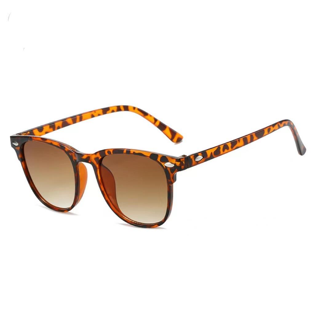 Retro Rice Nail Versatile Sunglasses Trendy Thin Trendy Round Frame Sunglasses